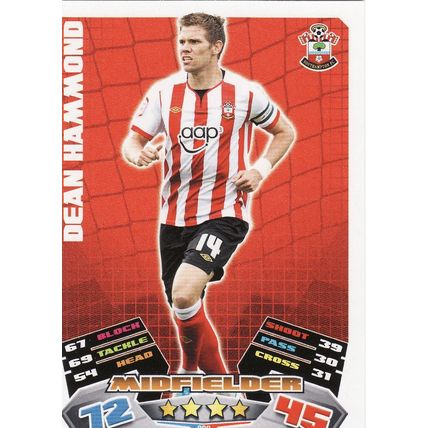 Match Attax Championship 2011/2012 239 Dean Hammond Southampton