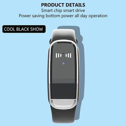 Ultrasonic bugs bracelet adjustable wireless anti mosquito bracelet electrostati