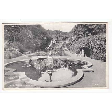 The Italian Gardens Scarborough Postcard 84384