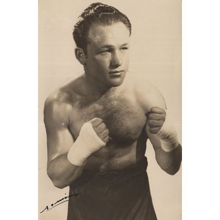 Gonzalo Spain Spanish 1950s Boxer Boxing Antique Photo