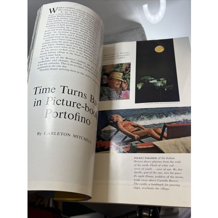 National Geographic Magazine February 1965 Nuclear Age - Vintage Collectable