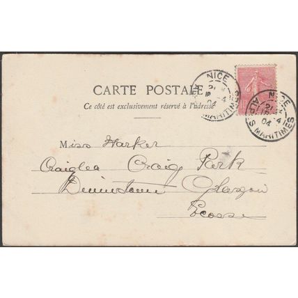Le Casino et les Jardins, Monte-Carlo, 1904 - Gilletta CPA