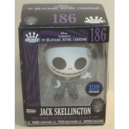 Funko Minis The Nightmare Before Christmas Jack Skellington #186 in Box