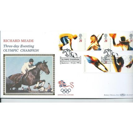 fdc benham silk first day cover Blcs 118 sg1930 sg 1930 1996 olympics