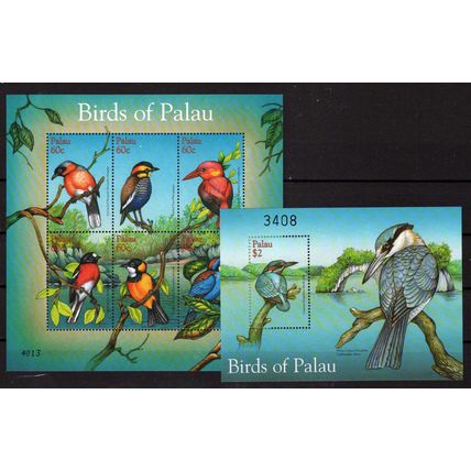 Palau 639-642 MNH Birds of Palau Animals ZAYIX 0624M0099M