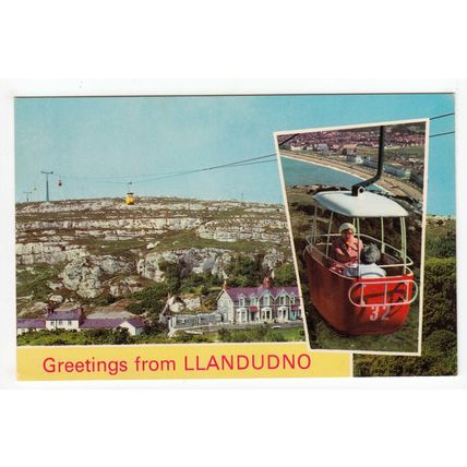 Multiview of Llandudno Postcard 0884