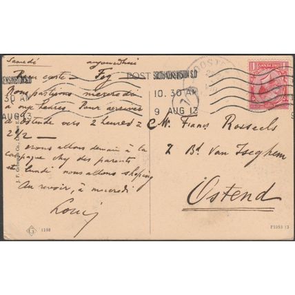 Admiralty Arch, London, 1913 - JF Grimm Postcard