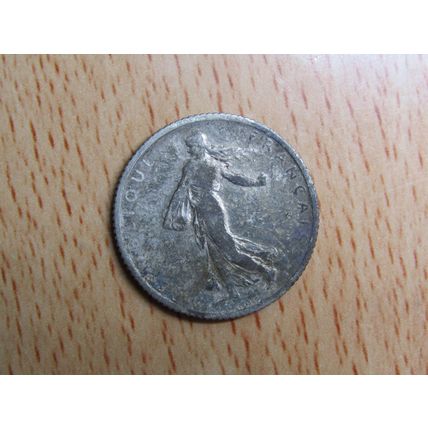 France Republic 1901 1 Franc Coin