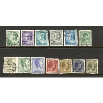 25 x Luxembourg Stamps