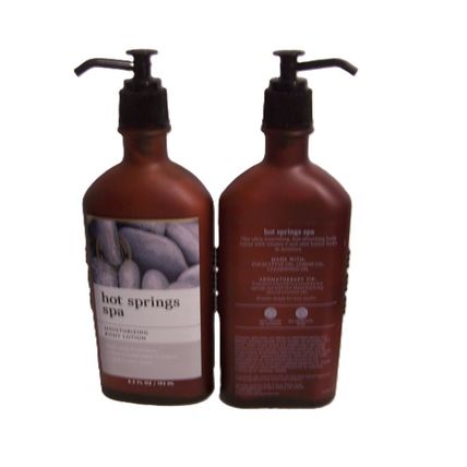 Bath & Body Works Aromatherapy Hot Springs Spa Body Lotion x2 - Eucalyptus Lemon