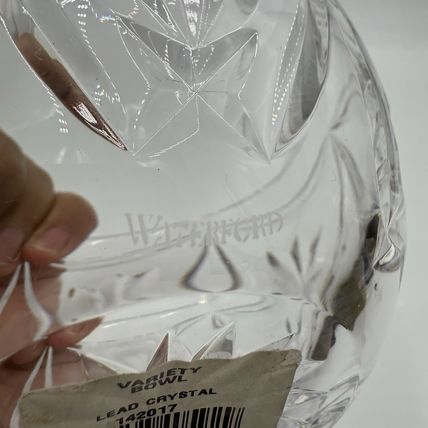 Waterford Crystal Variety Bowl 5" Poland #142017 Clear Etched Decor Vintage