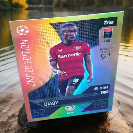 Moussa Diaby 2022-23 Limited Edition Match Attax UEFA UCC #LE14 Bayer Leverkusen