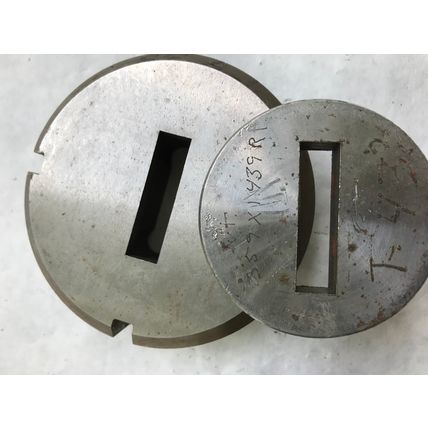 WILSON WT .359"X1.439" RECTANGLE THICK TURRET PUNCH DIE,TF