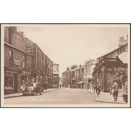 Market Street, Colne, Lancashire, c.1955 - Frith's Postcard