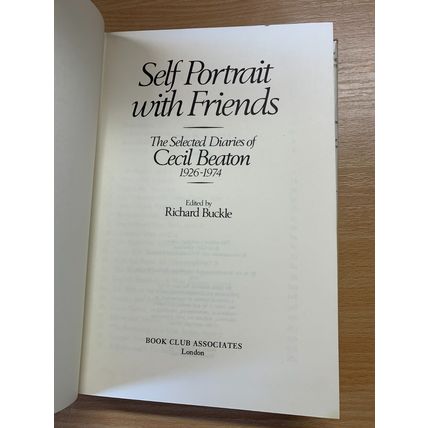 1980 "SELF PORTRAIT WITH FRIENDS" CECIL BEATON DIARIES 1926-1974 HB BOOK (P5)