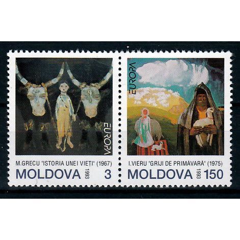 Moldavie Europa Cept 1993 paar postfris