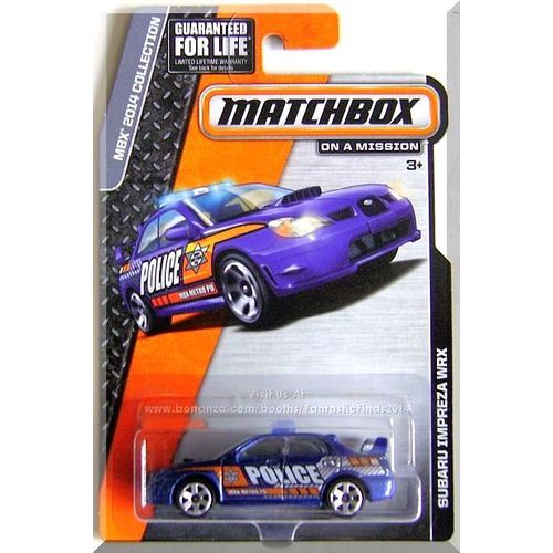 Matchbox - Subaru Impreza WRX: MBX 2014 Collection *Dark Blue Edition*