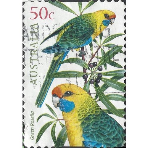AUSTRALIA, BIRDS, Green Rosella, green 2005, 36c, #5