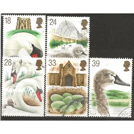 1993 All Commemoratives SG1639-1794 inc Greetings Very Fine Used Year Set.