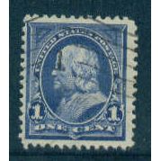 Used 264 1c Benjamin Franklin Fine M02922
