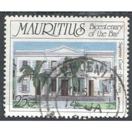Mauritius stamps 1987 - 25c - Supreme Court Port Louis