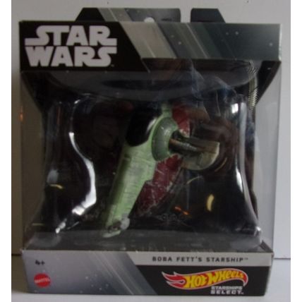 HOT WHEELS STAR WARS ' Starship Select ' BOBA FETT'S STARSHIP (2021)