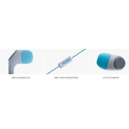 Koss KEB15i Earbuds & In Ear Headphones - Teal