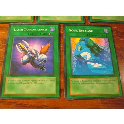 1996, 8-Cards, All 1st Editions, Yu-Gi-Oh,