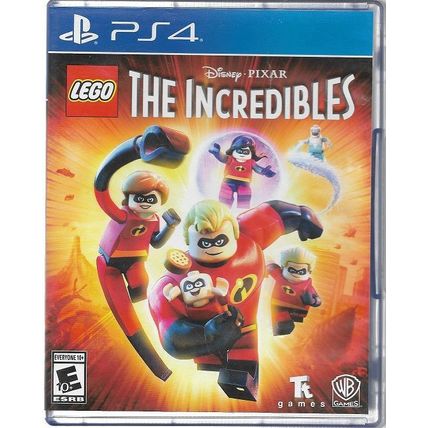 Lego The Incredibles Game PS4 PlayStation 4 2103230 Rated E Blu-ray Disc & Case