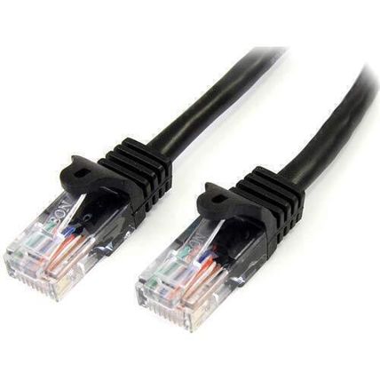StarTech 10FT Black CAT5E Molded Patch CABL