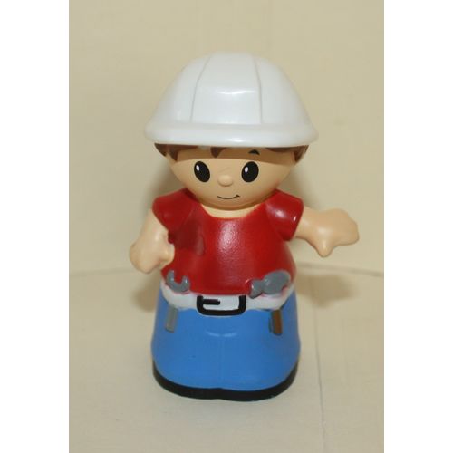 Mega Bloks Construction Worker Figure