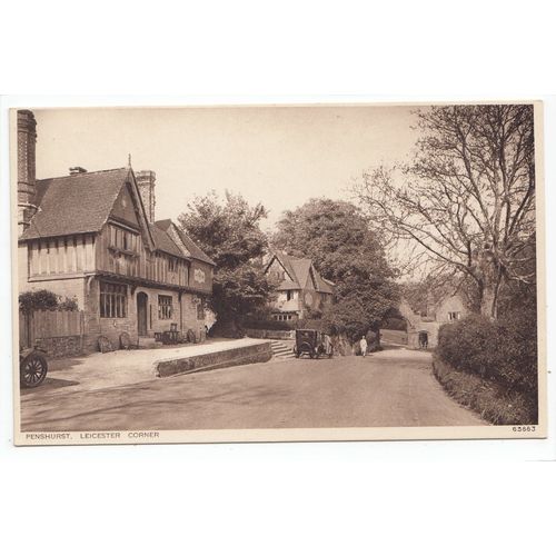 Leicester Corner Penshurst Kent Postcard 63883