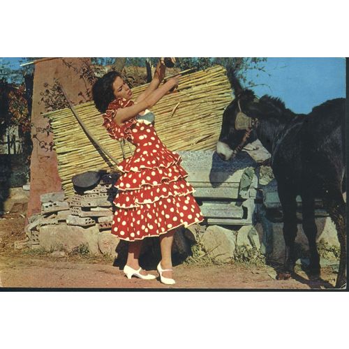 Spain Postcard - Tipismo (typical Scene)