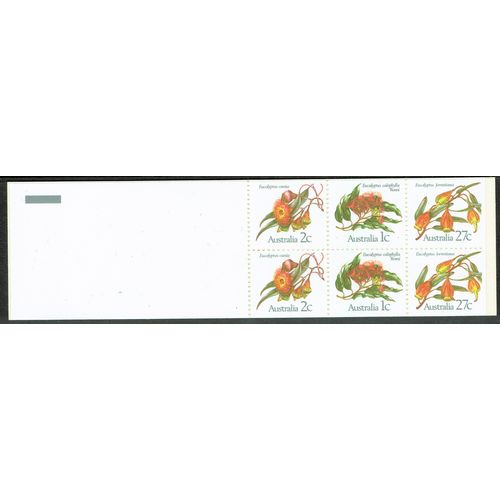 Australia 1982 Eucalyptus Flowers 60c Booklet SB52 UM