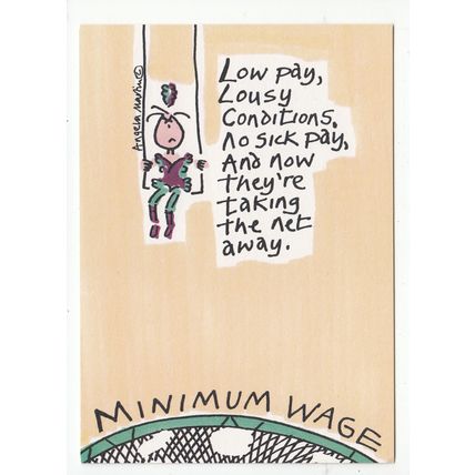 Women's Pay Equality Project Political Postcard