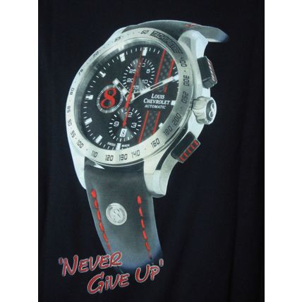 Louis Chevrolet Swiss Watch Shirt Men's Medium