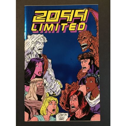2099 Limited, Hero Illustrated ashcan #7 Blue Foil, Excellent Condition