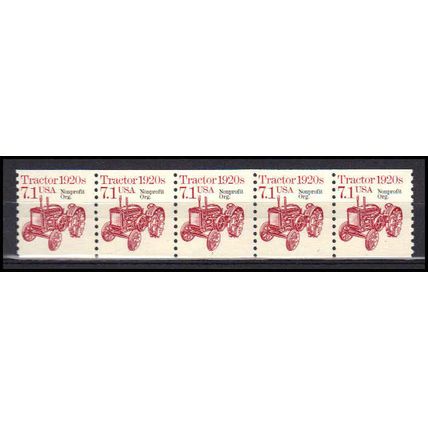 2127a 7.1c Tractor Fine MNH Dry Gum PNC 1/5 AA0338