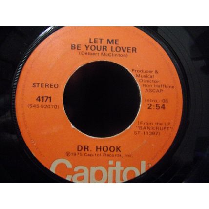 Dr Hook-Only Sixteen / Let Me Be Your Lover-45rpm-1975-EX