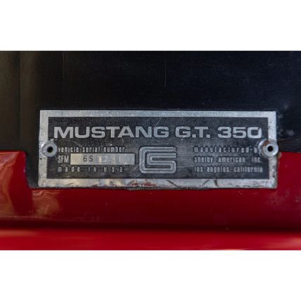 1966 Ford Mustang Shelby GT350