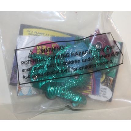 1996 Wendys Laser Knights Dragon Warrior Mint in Package