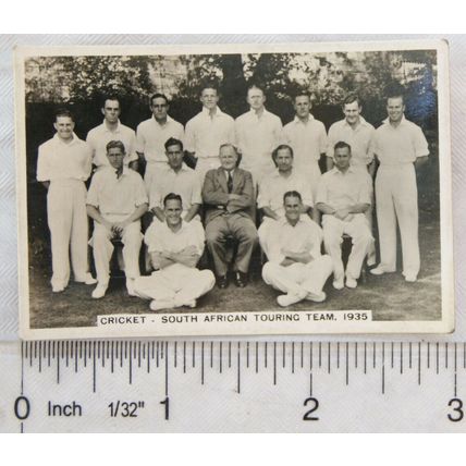 1935 Senior Service Sporting Events & Stars No. 4 South African Touring Team