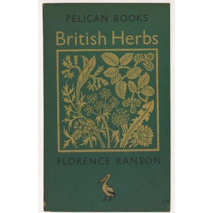 British Herbs Florence Ranson 1949 Book Postcard