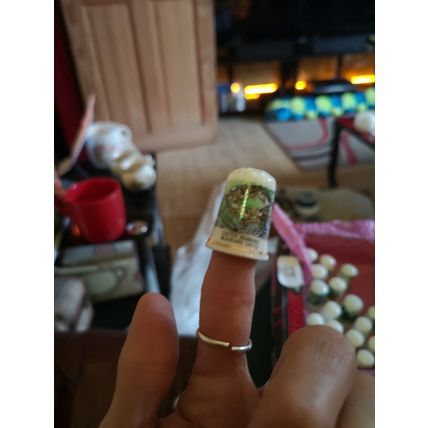 3 Welsh Ceramic Thimbles