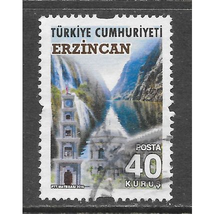 TURKEY 2016 ERZINCAN WATERWAY FALLS TOWER USED