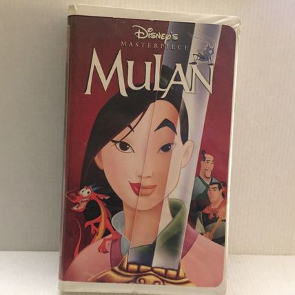 Preowned Disney Mulan Animated Movie VHS Tape