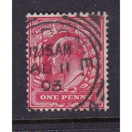 GB 1902-10 KING EDVII 1d USED #1