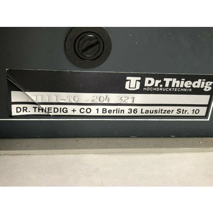 THIEDIG MILLI-TO 2 CURRENT RESISTANCE METER,MILLI-TO 204 321 ,EN