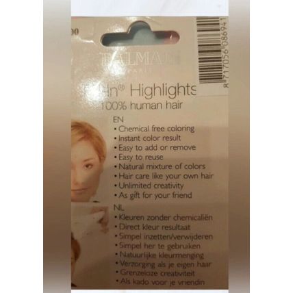 Hair extensions winered colour by Balmain Paris brand new
