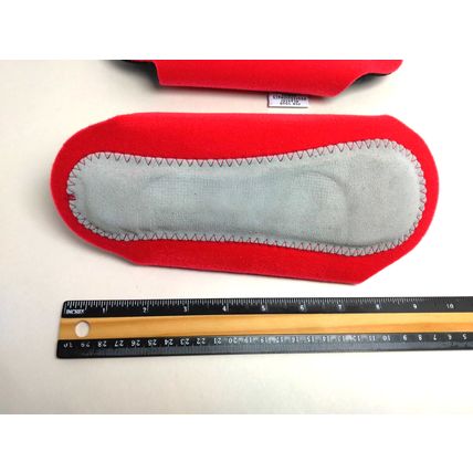 Professionals Choice Horse Splint Boots Red Length 9" in Sports Med Products Inc